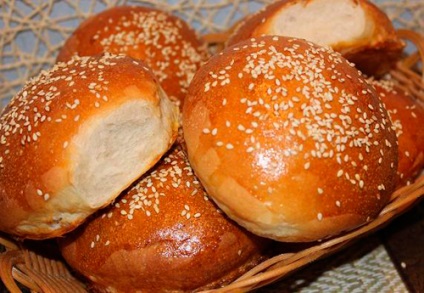 Chifle pentru hamburgeri - reteta dreapta - cum să se pregătească delicioase (chifle de hamburger reteta) Chifle pentru hamburgeri - reteta dreapta - cum să pregătească gustoase