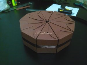 Tort de hârtie cu mâinile lor - un blog (sa) Tort de hârtie cu mâinile lor - un blog