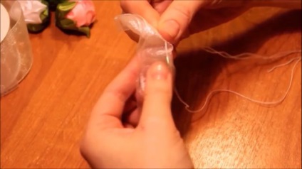 trandafiri de ceai kanzashi de benzi (panglici) trandafiri ceai kanzashi panglici