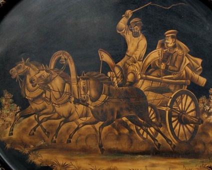 Ce este pictura Zhostovo (a) Ce este Zhostovo pictura
