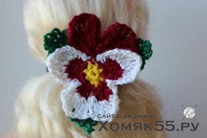 cârlig Flori (schema de flori) flori de croșetat