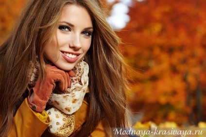Tsvetotip Toamna - paleta de culori, make-up, un dulap de bază (tsvetotip) Tsvetotip Toamna - paleta de culori, make-up, un dulap de bază