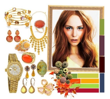 Tsvetotip Toamna - paleta de culori, make-up, un dulap de bază (tsvetotip) Tsvetotip Toamna - paleta de culori, make-up, un dulap de bază