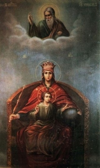 Domneasca Maica lui Dumnezeu (punct de interes) Domnind Icoana Maicii Domnului