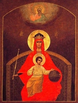 Domneasca Maica lui Dumnezeu (templu) Domnind Icoana Maicii Domnului