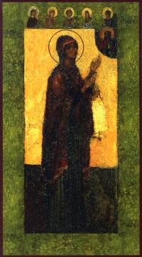 Domneasca Maica lui Dumnezeu (punct de interes) Domnind Icoana Maicii Domnului