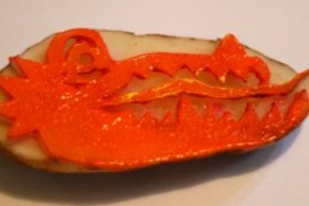 Pat moare din fructe și legume - cartofi, ardei, mere, varză (fructe) Pat moare din fructe și legume - cartofi, ardei, mere, varză