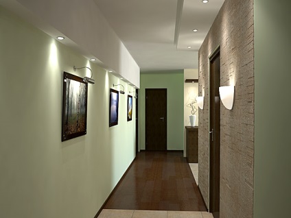 Design-ul unei fotografii coridor lung (Design) Design-ul unei fotografii lung coridor