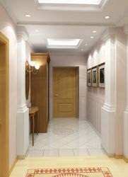 Coridorul de proiectare apartament (hol) Coridorul de proiectare apartament