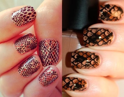 Design pentru unghii 60 idei piele de șarpe (idei Snakeskin) Design pentru unghii 60 idei piele de șarpe