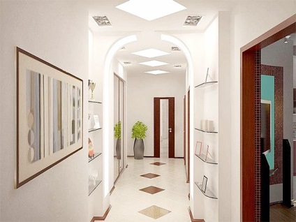 Proiectarea unui coridor îngust în apartament (foto) recomandări cu privire la design interior (foto) Proiectarea unui coridor îngust în apartament (foto) recomandări privind designul interior