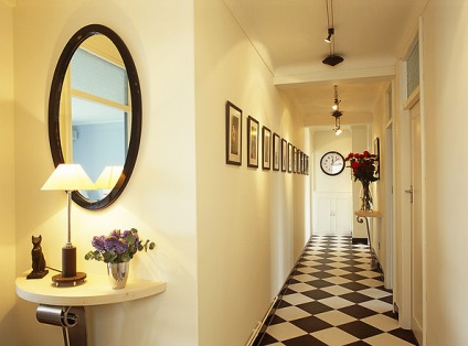 Proiectarea unui coridor îngust în apartament (foto) recomandări cu privire la design interior (îngust) Proiectarea unui coridor îngust în apartament (foto) recomandări privind designul interior
