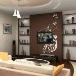 Design-ul sălii în apartament (elemente de design decorative) Design-ul sălii în apartament