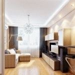 Design-ul sălii în apartament (camera mica de apartament) Design-ul sălii în apartament