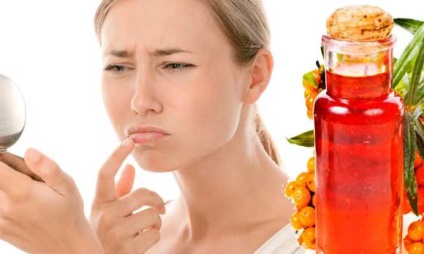 Ulei esential de leziuni herpetice pe buze, tratament la domiciliu (herpes) Ulei esential de leziuni herpetice pe buze, un tratament la domiciliu