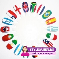 Steaguri pe unghii - regina stilului (steagul britanic pe unghii) Steaguri pe unghii - regina stilului