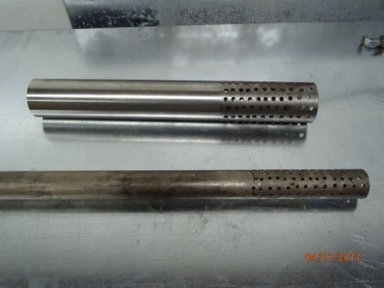 Amortizorul de zgomot din otel inoxidabil () Silencer inox