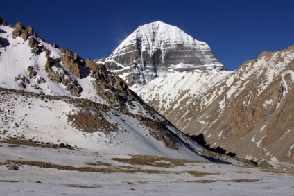 Muntele Kailash - un loc misterios de putere din Tibet (Kailash) Muntele Kailash - loc de forte misterioase din Tibet