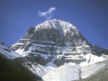 Muntele Kailash - la fața locului putere misterioasă din Tibet (este Muntele Kailash) Muntele Kailash - loc de forte misterioase din Tibet