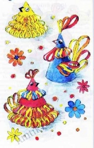 Jucării confecționate din benzi de hârtie (hârtie) Jucării din benzi de hârtie