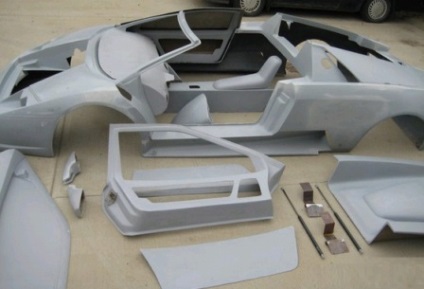 Producere de automobile kit (sticlă mat) Producere de autovehicule kit