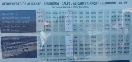 Cum se ajunge la Benidorm de la Alicante (aeroport și centrul orașului) (metrou) Cum se ajunge la Benidorm de la Alicante (aeroport și centrul orașului)
