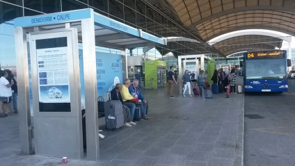 Cum se ajunge la Benidorm de la Alicante (aeroport și centrul orașului) (în Benidorm) Cum se ajunge la Benidorm de la Alicante (aeroport și centrul orașului)