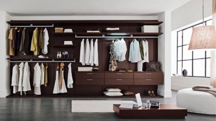 Cum de a aranja un dressing interior - 67 fotografii (spațiul din interiorul dulapului) Cum de a aranja un dressing interior - 67 fotografii