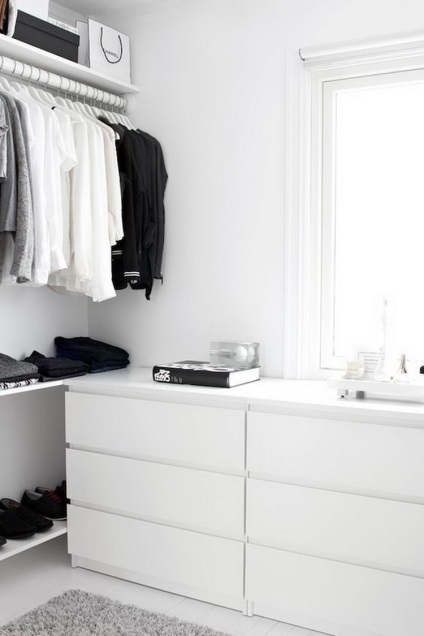 Cum de a aranja un dressing interior - 67 fotografii (poze) Cum de a aranja un dressing interior - 67 fotografii