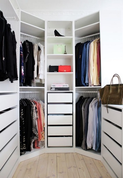 Cum de a aranja un dressing interior - 67 fotografii (organiza) Cum de a aranja un dressing interior - 67 fotografii