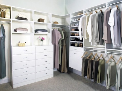 Cum de a aranja un dressing interior - 67 fotografii (spațiul din interiorul dulapului) Cum de a aranja un dressing interior - 67 fotografii