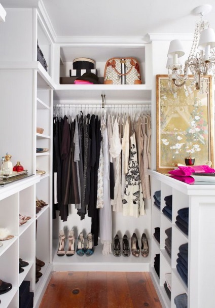 Cum de a aranja un dressing interior - 67 fotografii (spațiul din interiorul dulapului) Cum de a aranja un dressing interior - 67 fotografii