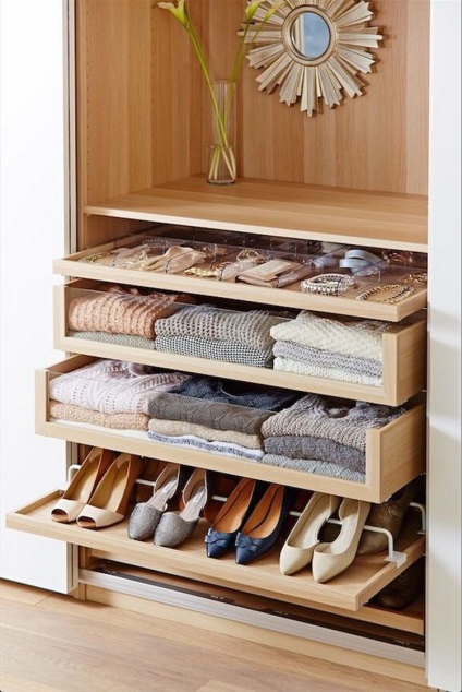 Cum de a aranja un dressing interior - 67 fotografii (poze) Cum de a aranja un dressing interior - 67 fotografii