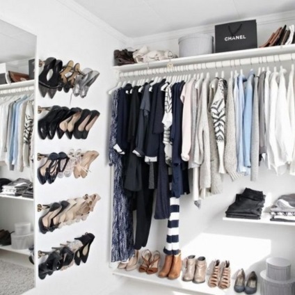 Cum de a aranja un dressing interior - 67 fotografii (poze) Cum de a aranja un dressing interior - 67 fotografii
