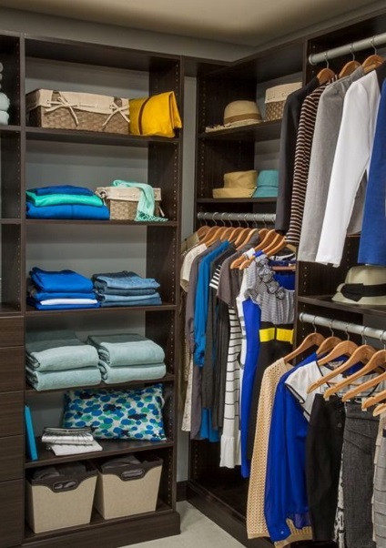 Cum de a aranja un dressing interior - 67 fotografii (spațiul din interiorul dulapului) Cum de a aranja un dressing interior - 67 fotografii