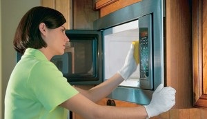 Cum de a curăța interiorul cuptorului cu microunde în oțet acasă (oțet) Cum de a curăța interiorul cuptorului cu microunde la oțet acasă