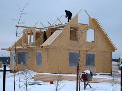 Cum de a construi o casă în construcția de iarnă în timpul iernii - construirea portal (construcții de iarnă) Cum de a construi o casă în construcția de iarnă în timpul iernii - portalul de construcție