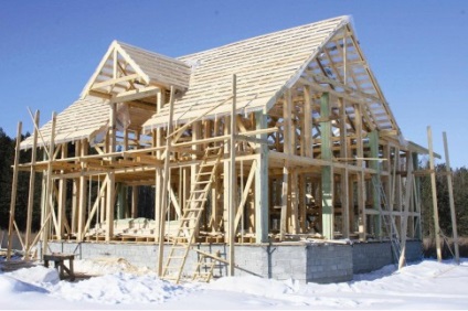 Cum de a construi o casă în construcția de iarnă în timpul iernii - construirea portal (construcții de iarnă) Cum de a construi o casă în construcția de iarnă în timpul iernii - portalul de construcție