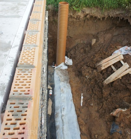 Cum de a face drenaj casa (drenaj la domiciliu, cu propriile lor mâini) Cum de a face un drenaj acasă