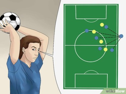 Cum să arunce mingea în fotbal (ce-i drept) Cum să arunce mingea în fotbal