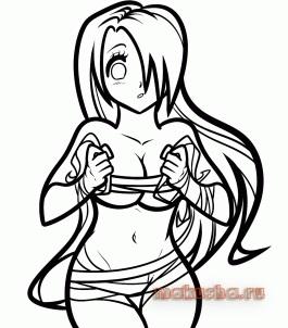 Cum de a desena personaje anime pe fata exemplul corpului, cât de ușor și simplu creion, (corp) Cum de a desena personaje anime pe fata exemplul corpului, cât de ușor și simplu creion,