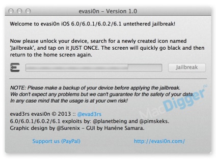 Jailbreak ios 6 (mai scrie pentru a actualiza) ios Jailbreak 6
