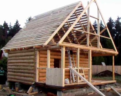Cum de a face și de a construi o baie de acoperiș, cu mâinile Foto & Video (baie de acoperiș, cu mâinile) Cum de a face și de a construi o baie de acoperiș cu mâinile foto și video