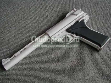 Cum sa faci un pistol de hârtie (cum să faci un copil pistol de hârtie) Cum sa faci un pistol de hârtie