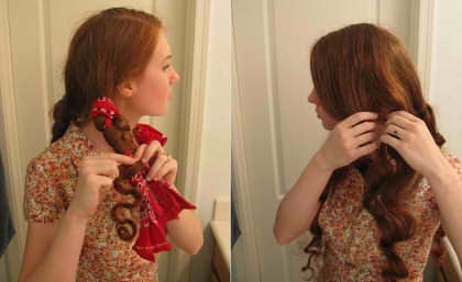 Cum de a face bucle fără curling 7 moduri simple, hairfox (curling) Cum de a face bucle fără curling 7 moduri simple, hairfox