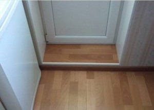 Cum de a face pragul de laminat balcon (laminat) Cum de a face pragul balconului din laminat