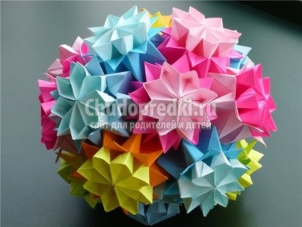 Cum de a face flori origami (clasa maestru de flori origami) Cum de a face origami flori