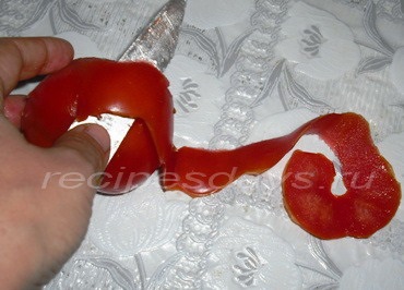 Cum sa faci un decor de rețete de tomate ale zilei (vinete caviar de iarnă) Cum sa faci un decor de rețete de tomate ale zilei