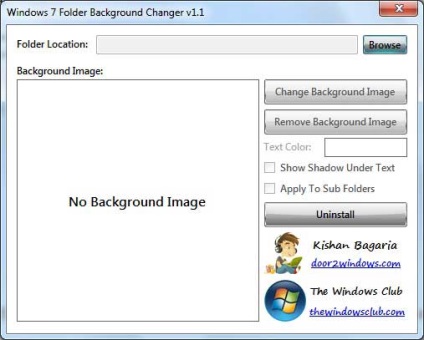 Как да промените папката фон в Windows 7 папка фон чейнджър - прозорци 7 седем «потребителските бележки