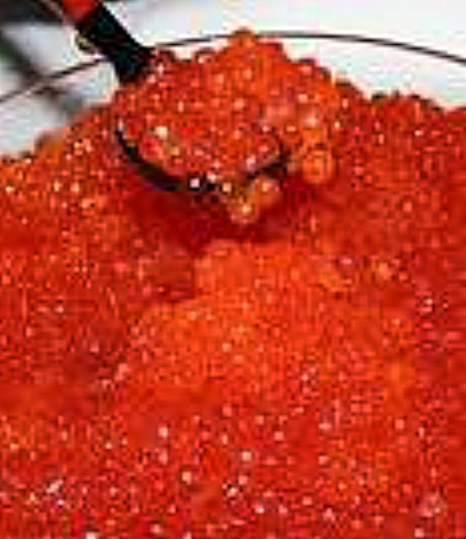 Cum se murarea caviar de somon - sare de caviar de somon - rețete de gătit (cum ar fi caviar de sare) Cum se murarea caviar de somon - sare de somon caviar - retete culinare